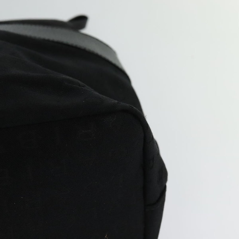 Bvlgari Logomania Canvas Black Bag