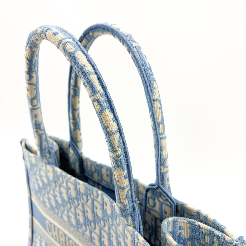 Christian Dior Book Oblique Canvas Beige Bag