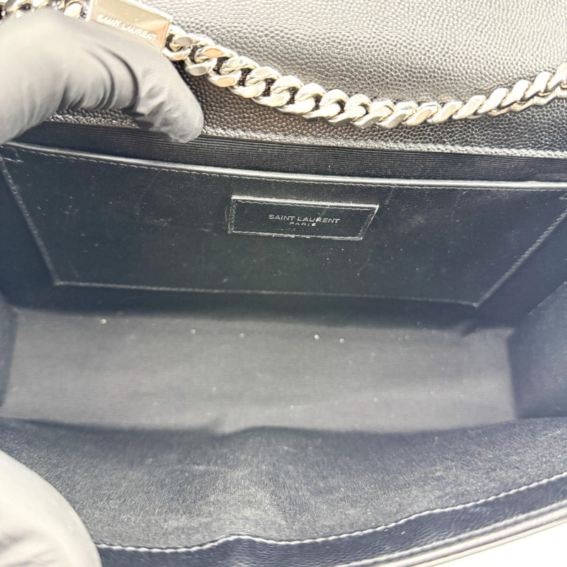Saint Laurent Classic Monogram Leather Black Bag
