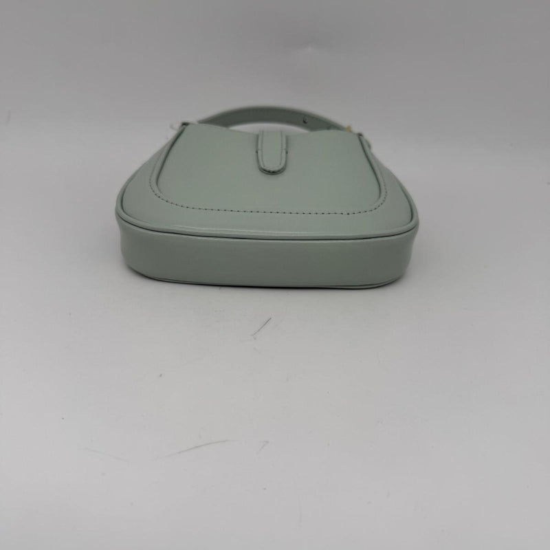 Gucci Jackie 1961 Chain Hobo Leather Green