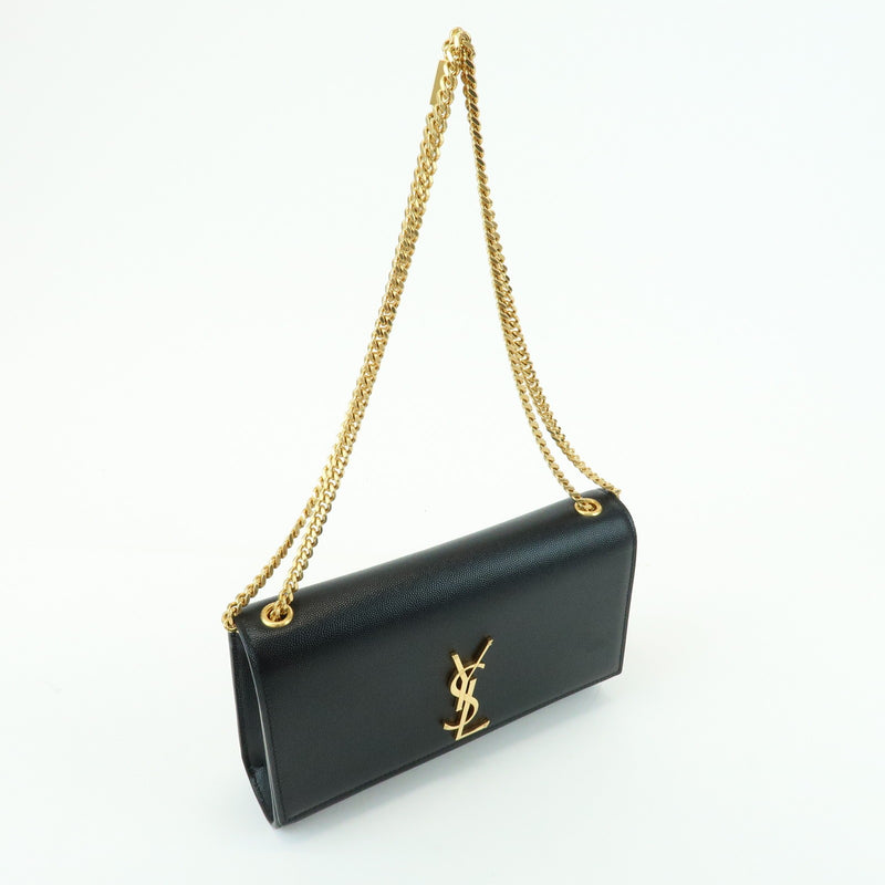Saint Laurent Classic Monogram Leather Black Bag