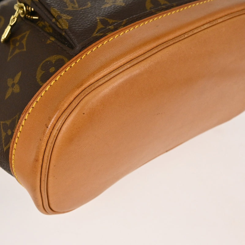 Louis Vuitton Vintage Montsouris Monogram Canvas Brown Bag