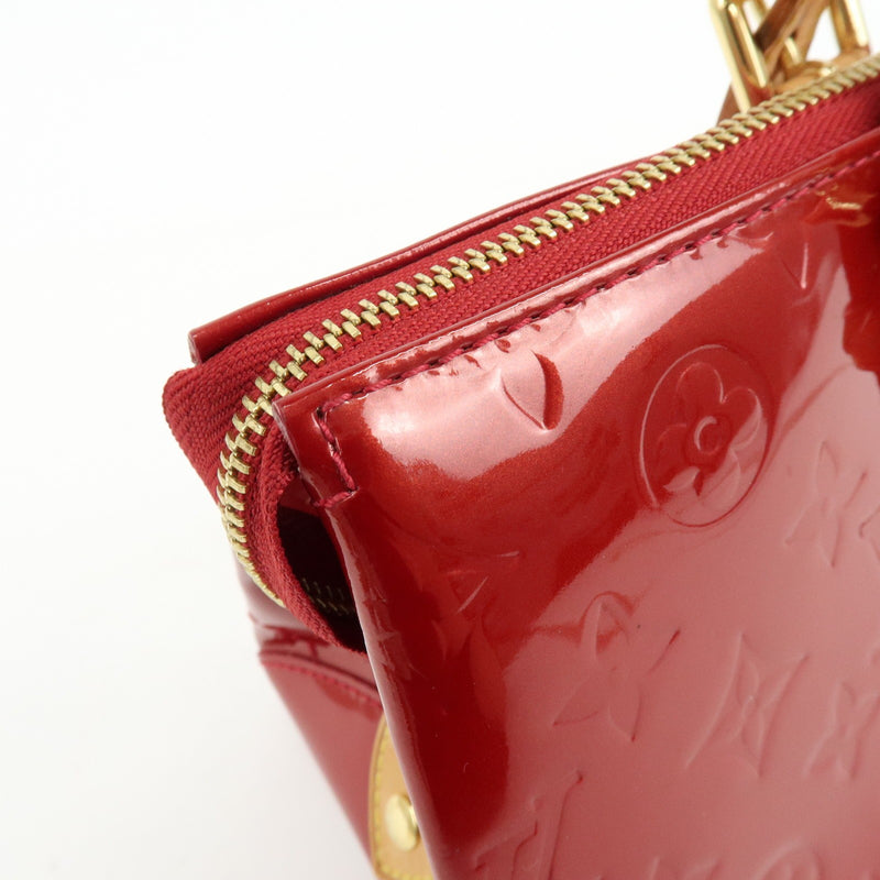 Louis Vuitton Rosewood Avenue Monogram Vernis Red Patent_leather Bag