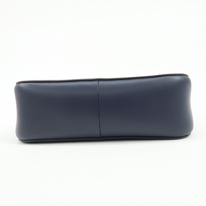 Valentino Garavani Vltn Hobo Printed Leather Navy