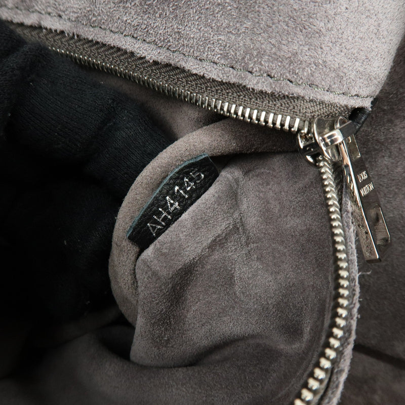 Louis Vuitton Soft Lockit Leather Black Bag