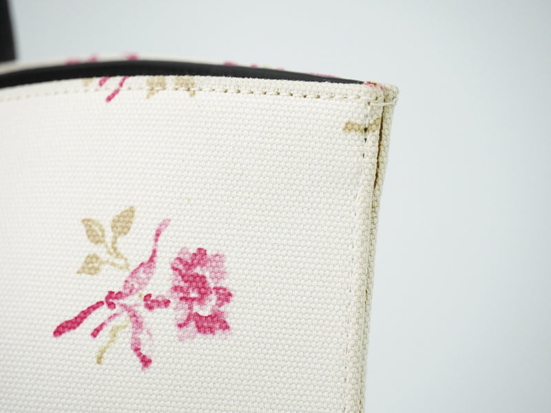 Loewe T Shopper Printed Canvas White Bag