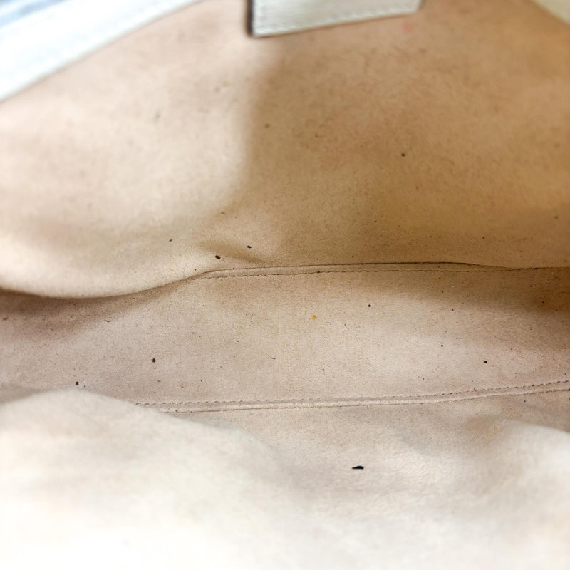 Gucci Diana Bamboo Leather Beige Bag