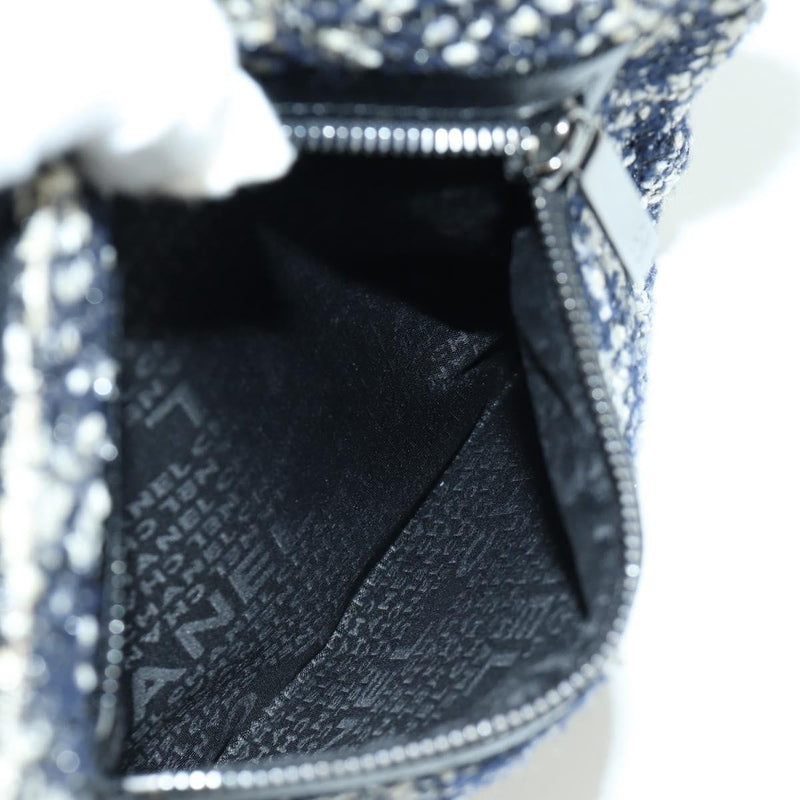 Chanel Camellia Messenger Tweed Black