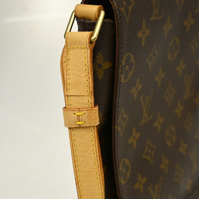 Louis Vuitton Musette Salsa Monogram Canvas Brown Bag