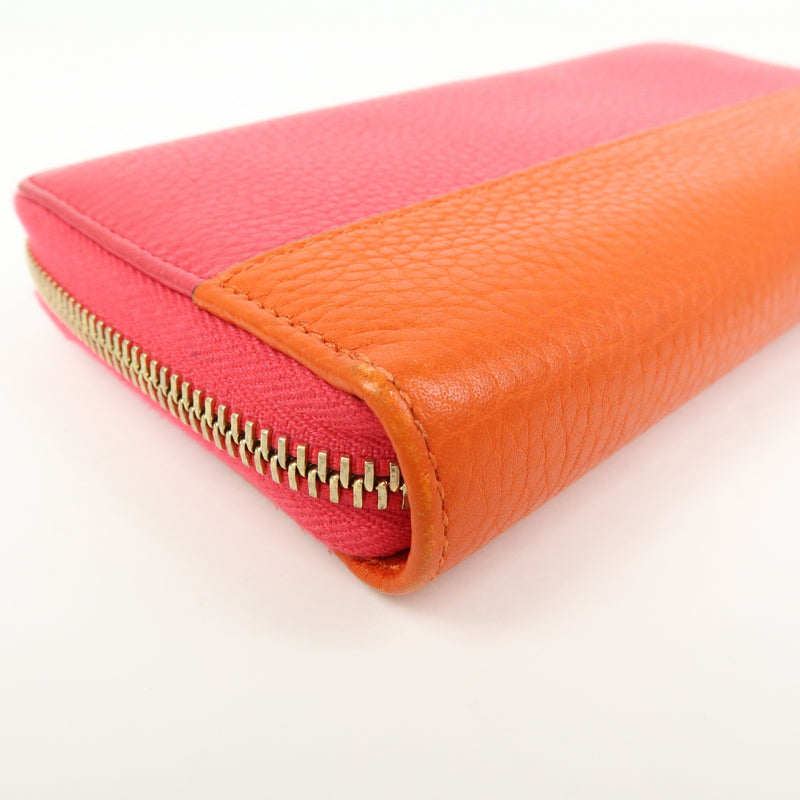 Gucci Bamboo Tassel Zip Leather Pink Accessory