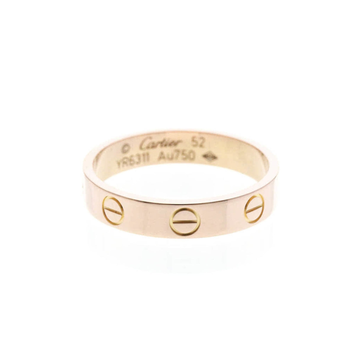 Cartier Love Wedding Band 18k Rose Gold Pink_gold Bijoux