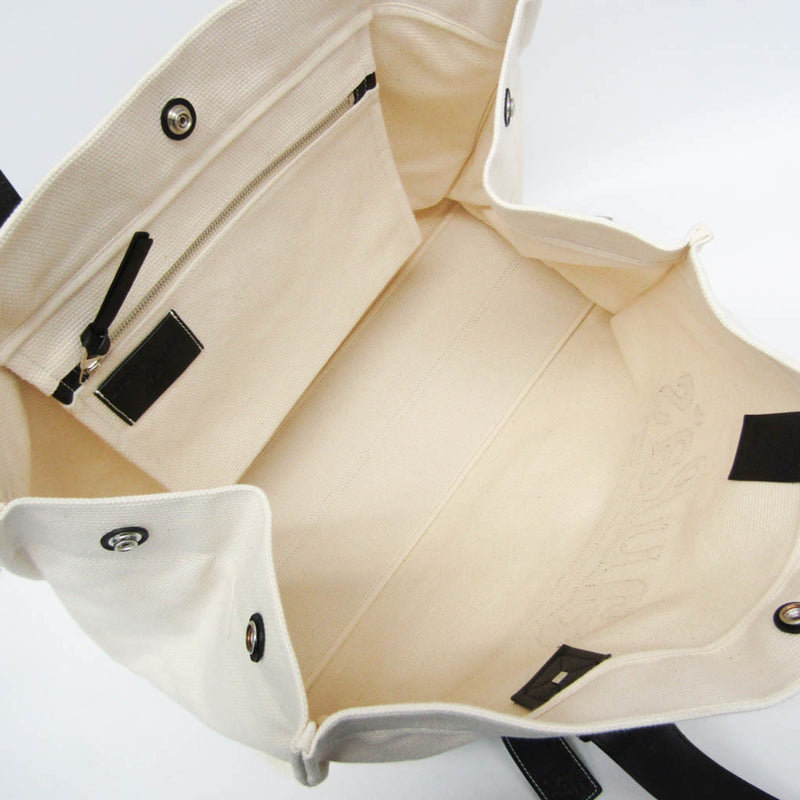 Loewe Paulas Ibiza Tote Canvas With Applique Beige