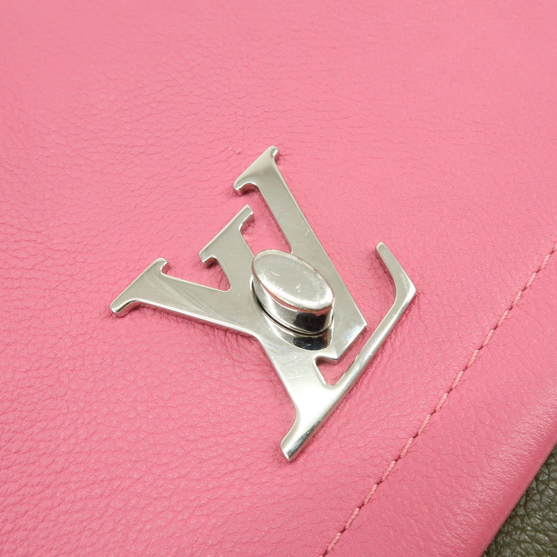 Louis Vuitton Lockme Ii Leather Pink Bag