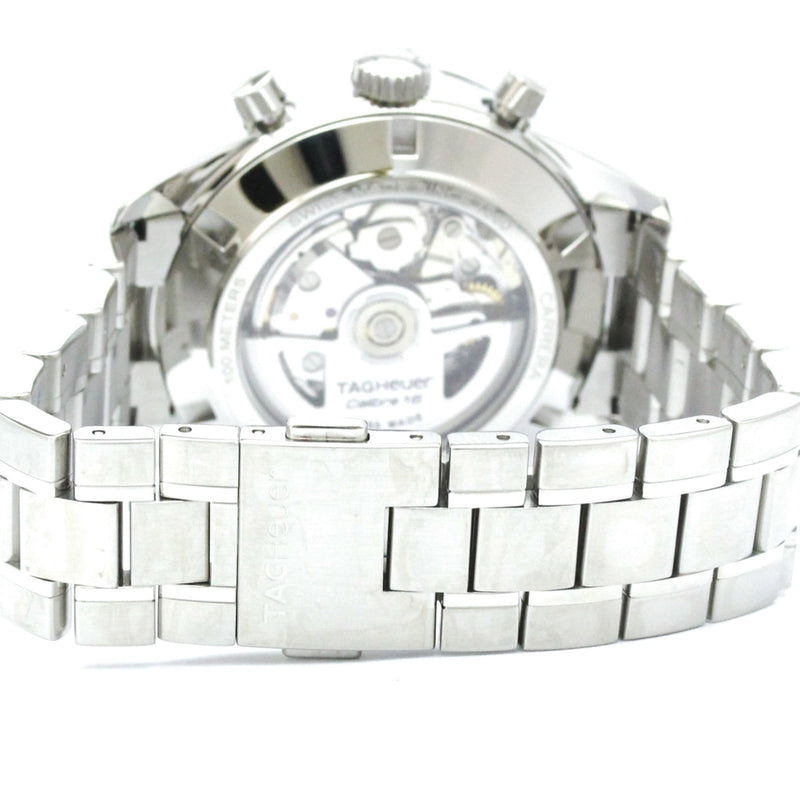 Tag Heuer Carrera Calibre 16 Heritage Chronograph Automatic Watch Stainless Steel 41 None Watches