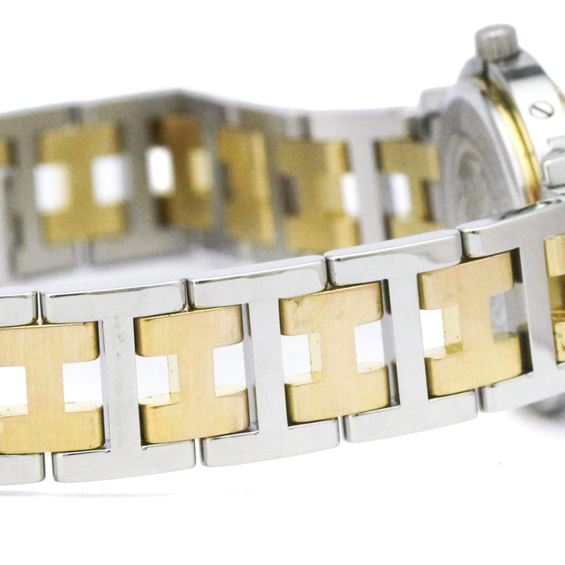 Hermes Clipper Quartz Stainless Steel And Plated Metal Watches