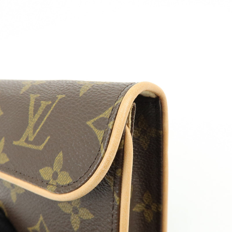 Louis Vuitton Florentine Waist Monogram Canvas Brown Bag