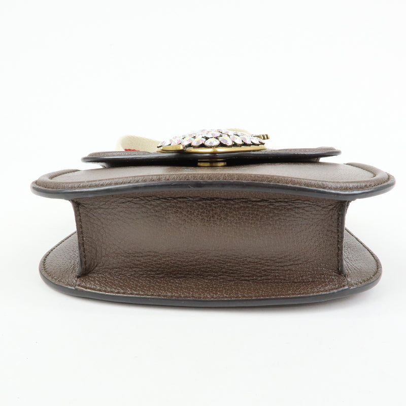 Gucci Totem Leather Brown Bag