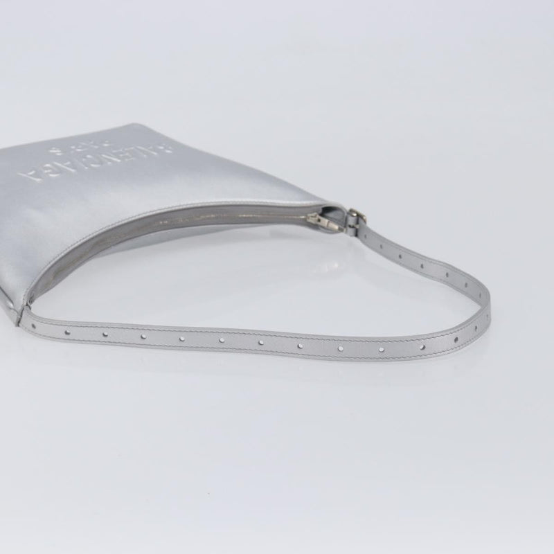 Balenciaga Mary Kate Sling Leather Silver Bag