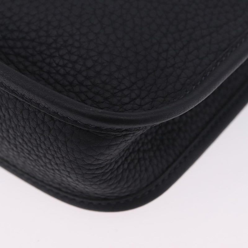 Hermes Evelyne Bag Gen Iii Clemence Black Leather