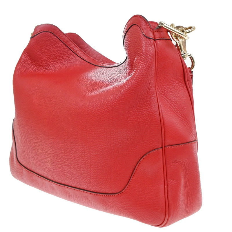 Gucci Diana Bamboo Leather Red Bag