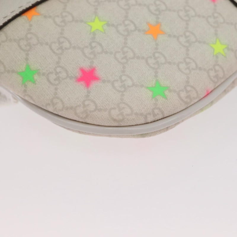 Gucci Childrens Belt Printed Gg Coated Canvas Multicolour Bag