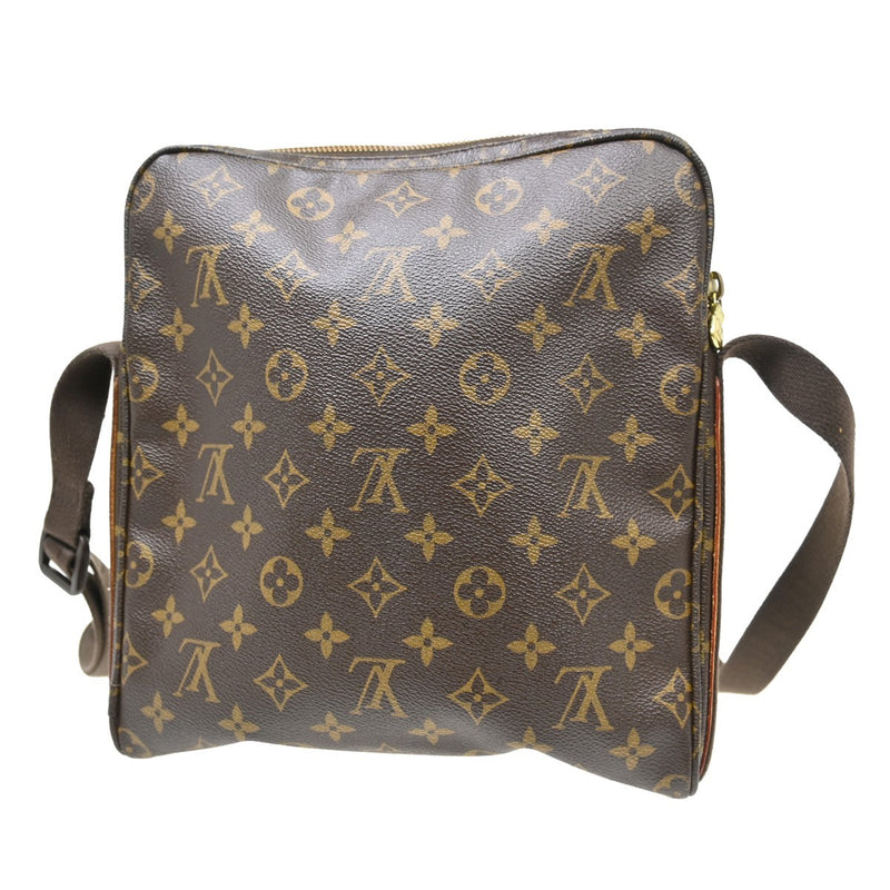 Louis Vuitton Trotteur Beaubourg Monogram Canvas Brown Bag