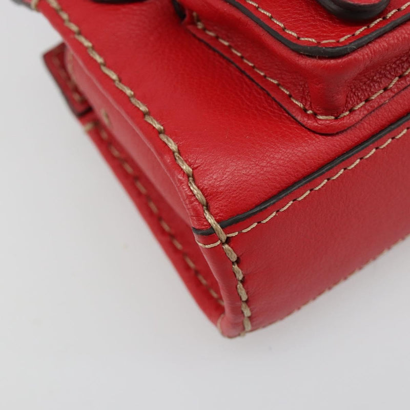 Chloe Edith Leather Red Bag