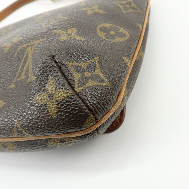 Louis Vuitton Musette Tango Monogram Canvas Brown Bag