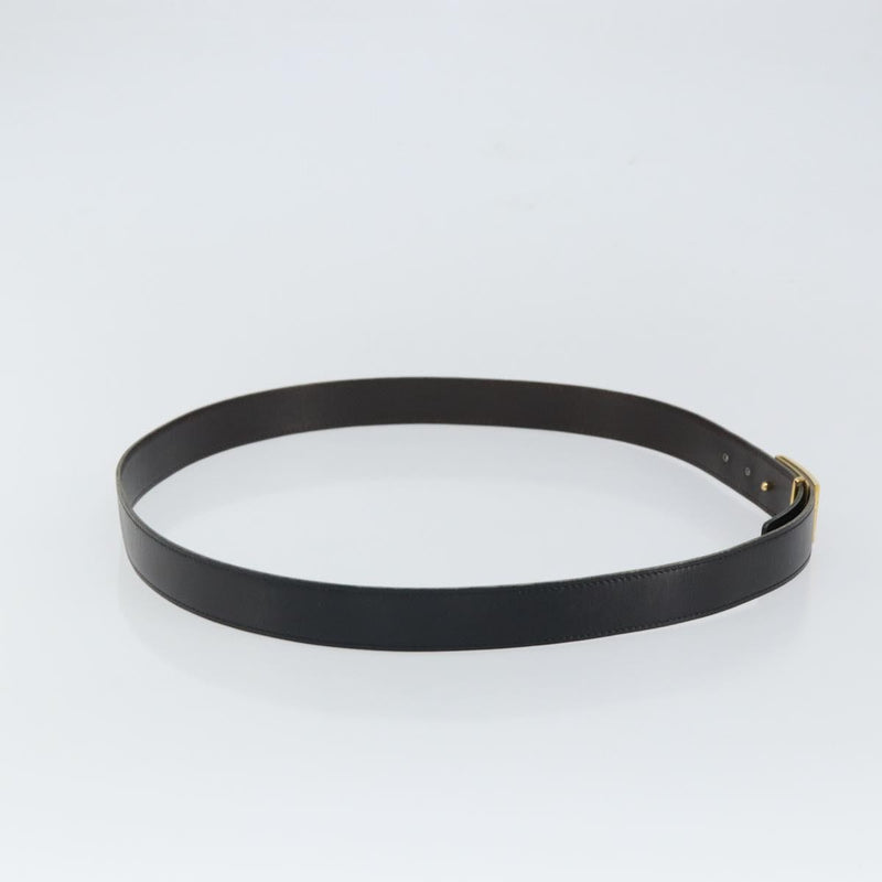 Hermes Buckle Belt Leather Black
