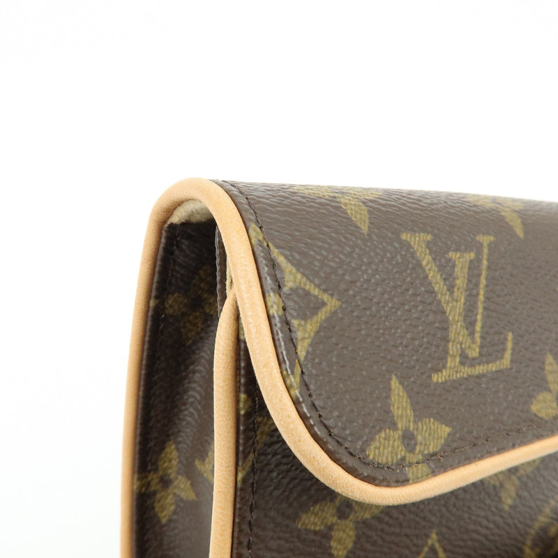 Louis Vuitton Florentine Waist Monogram Canvas Brown Bag