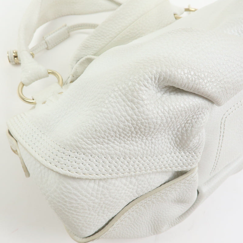 Celine Bittersweet Leather White Bag