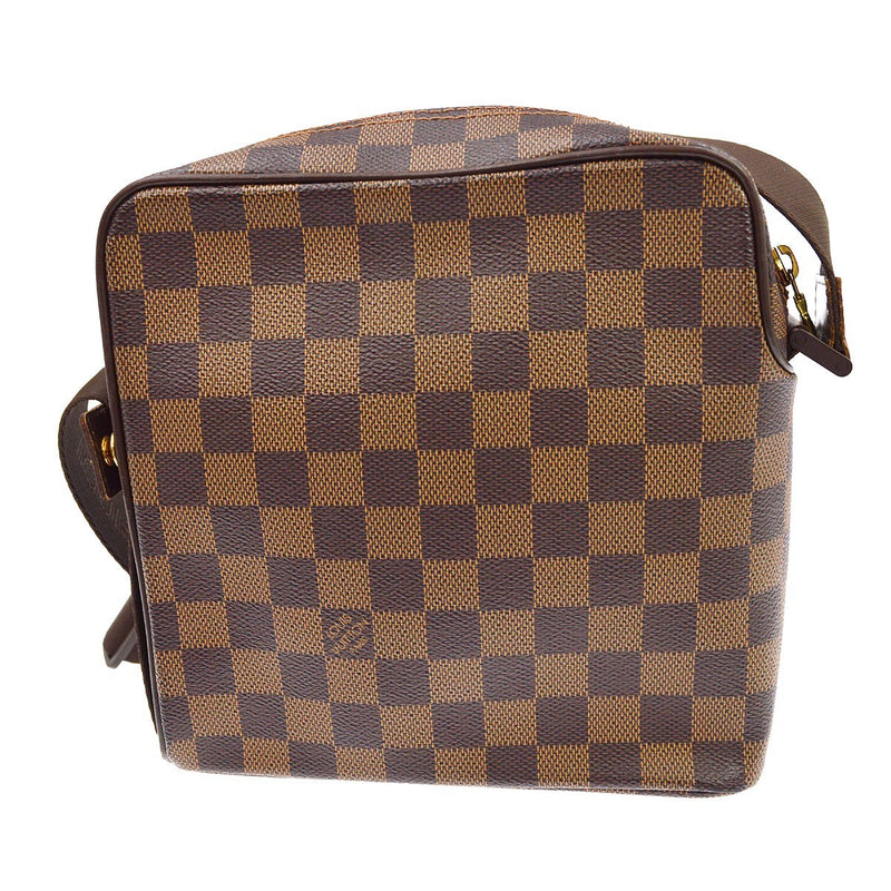 Louis Vuitton Olav Damier Ebene Brown Canvas Bag