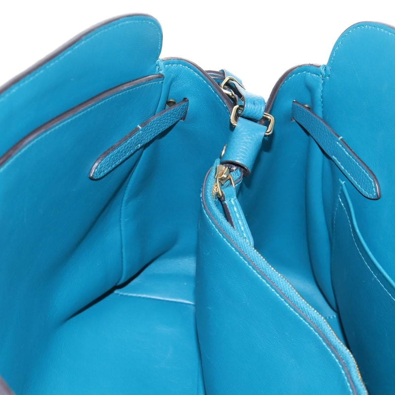 Louis Vuitton Milla Veau Nuage Calfskin Blue Leather Bag