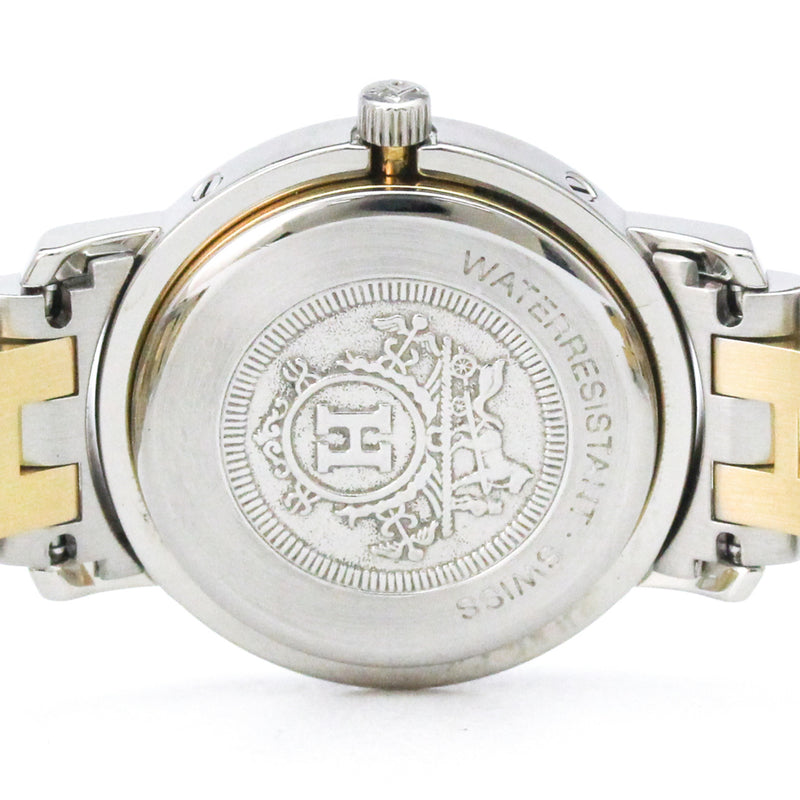 Hermes Clipper Quartz Stainless Steel And Plated Metal Watches