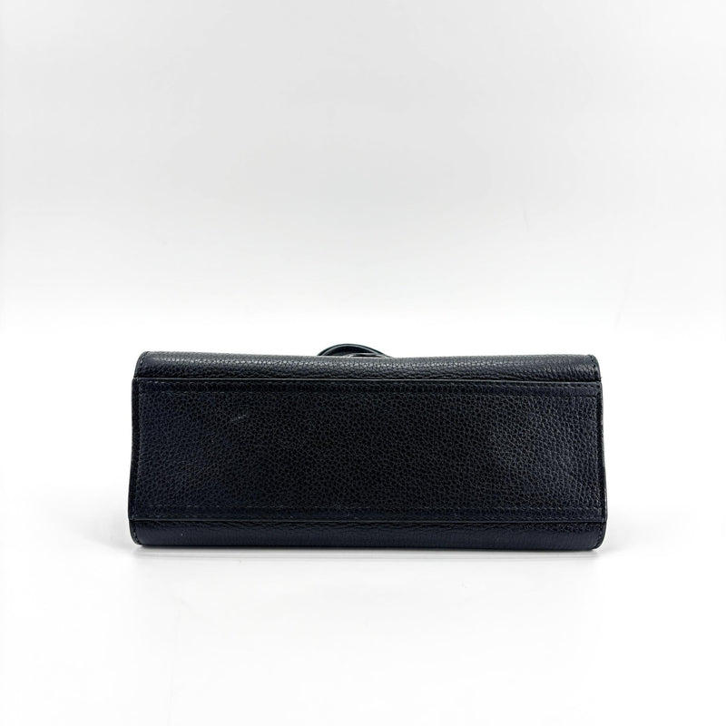 Gucci Gg Marmont Belt Matelasse Leather Black Calfskin Bag