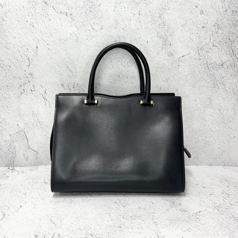 Saint Laurent Uptown Crossbody Bag Leather Black