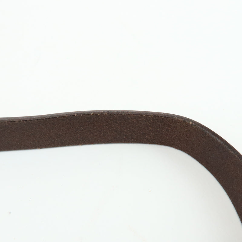 Saint Laurent Kahara Cassandra Canvas Brown Bag