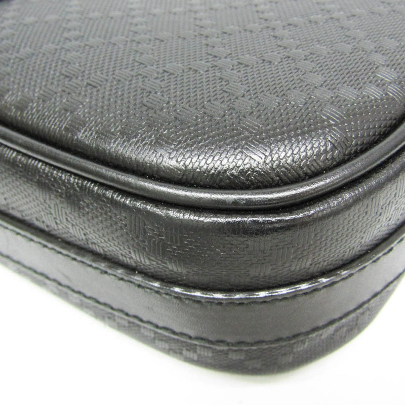 Gucci Bright Convertible Diamante Leather Black Bag
