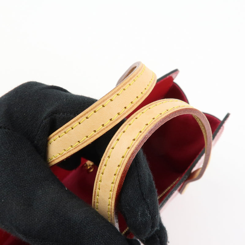 Louis Vuitton Catalina Monogram Vernis Red Patent_leather Bag