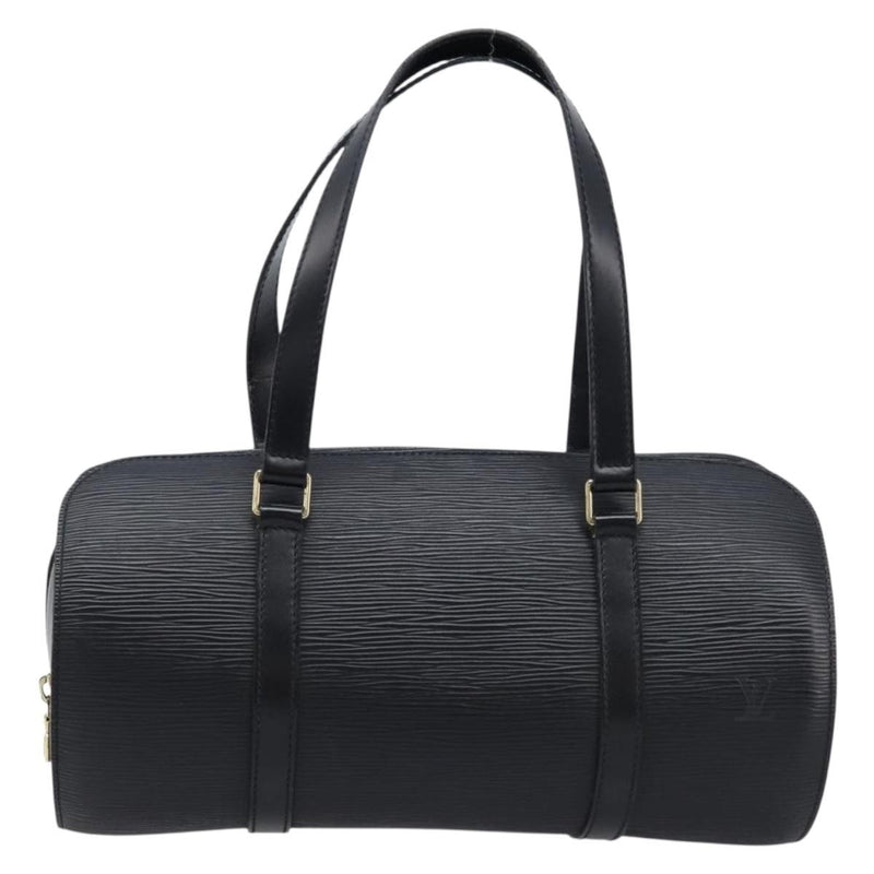 Louis Vuitton Soufflot Epi Leather Black Bag