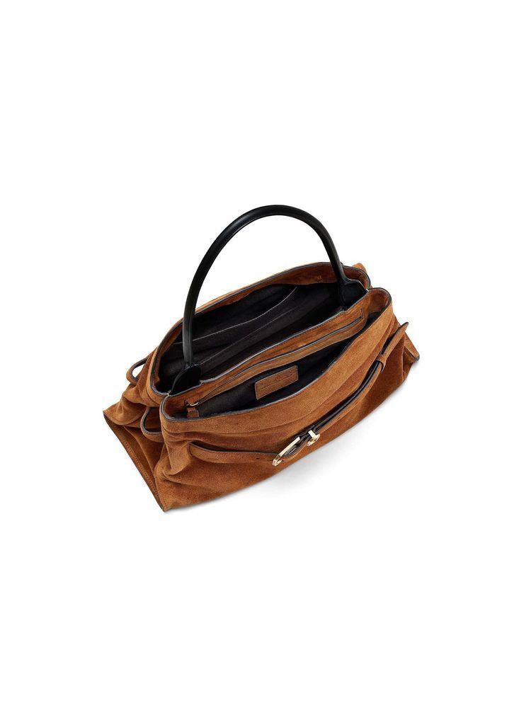 Marc Jacobs Dakota Shoulder Bag — Copper Suede Cow Leather