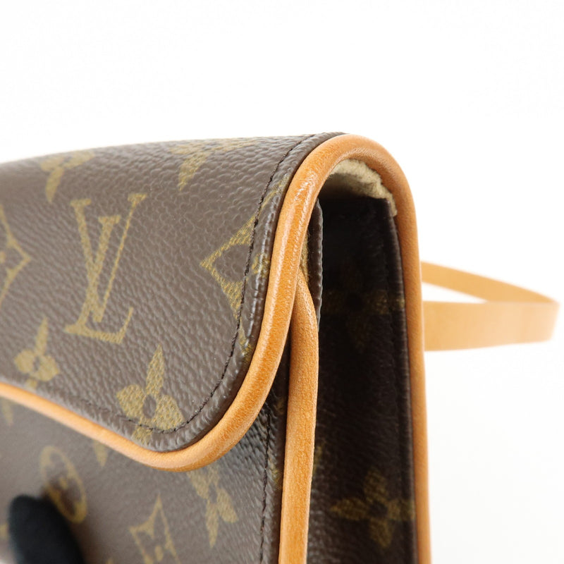 Louis Vuitton Florentine Waist Monogram Canvas Brown Bag