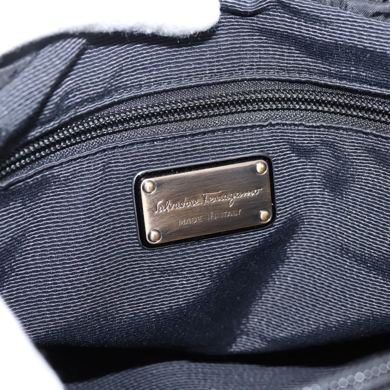 Salvatore Ferragamo Vala Tote Nylon Black