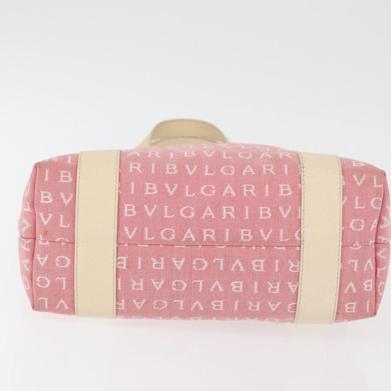 Bvlgari Logomania Canvas Pink Bag