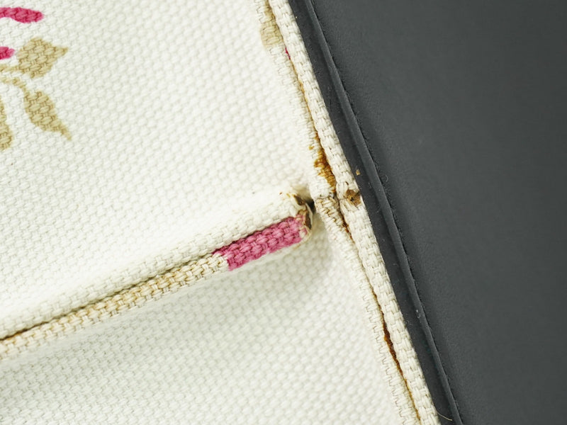 Loewe T Shopper Printed Canvas White Bag