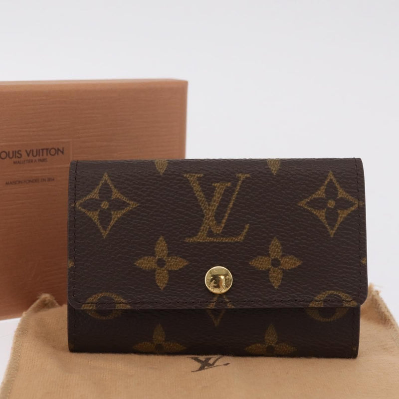 Louis Vuitton Key Case Monogram Canvas Brown Accessory