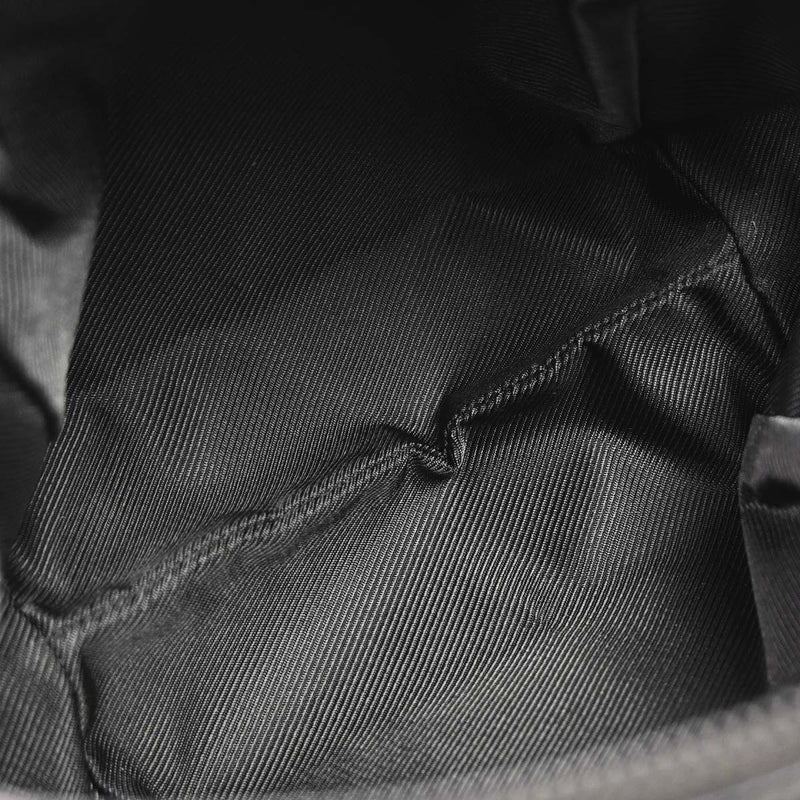 Gucci Zip Around Bowling Gg Canvas Black Bag