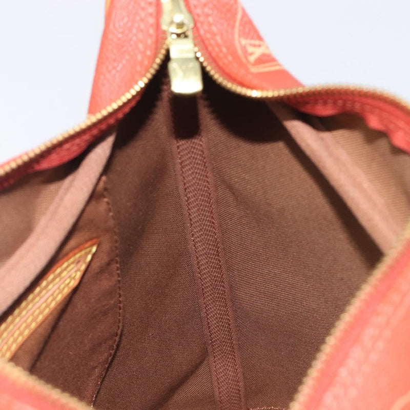 Louis Vuitton Cup Le Touquet Canvas Red Bag