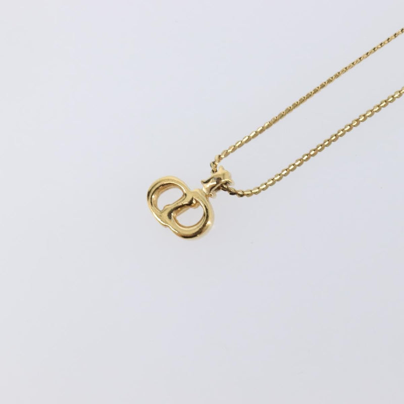 Christian Dior Cd Pendant Metal Gold Bijoux