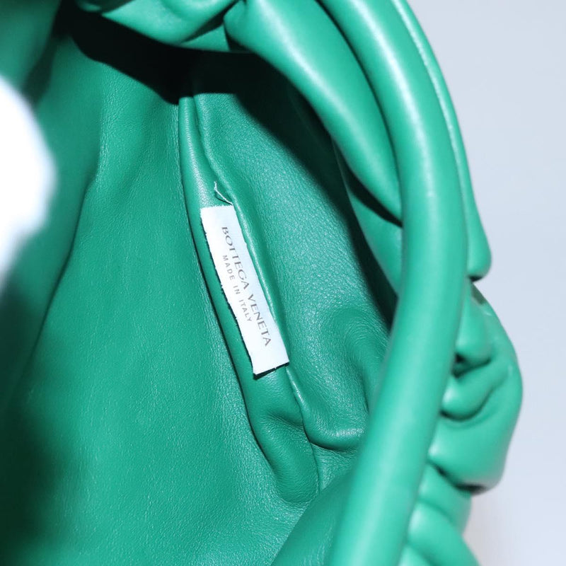 Bottega Veneta The Chain Pouch Leather Green